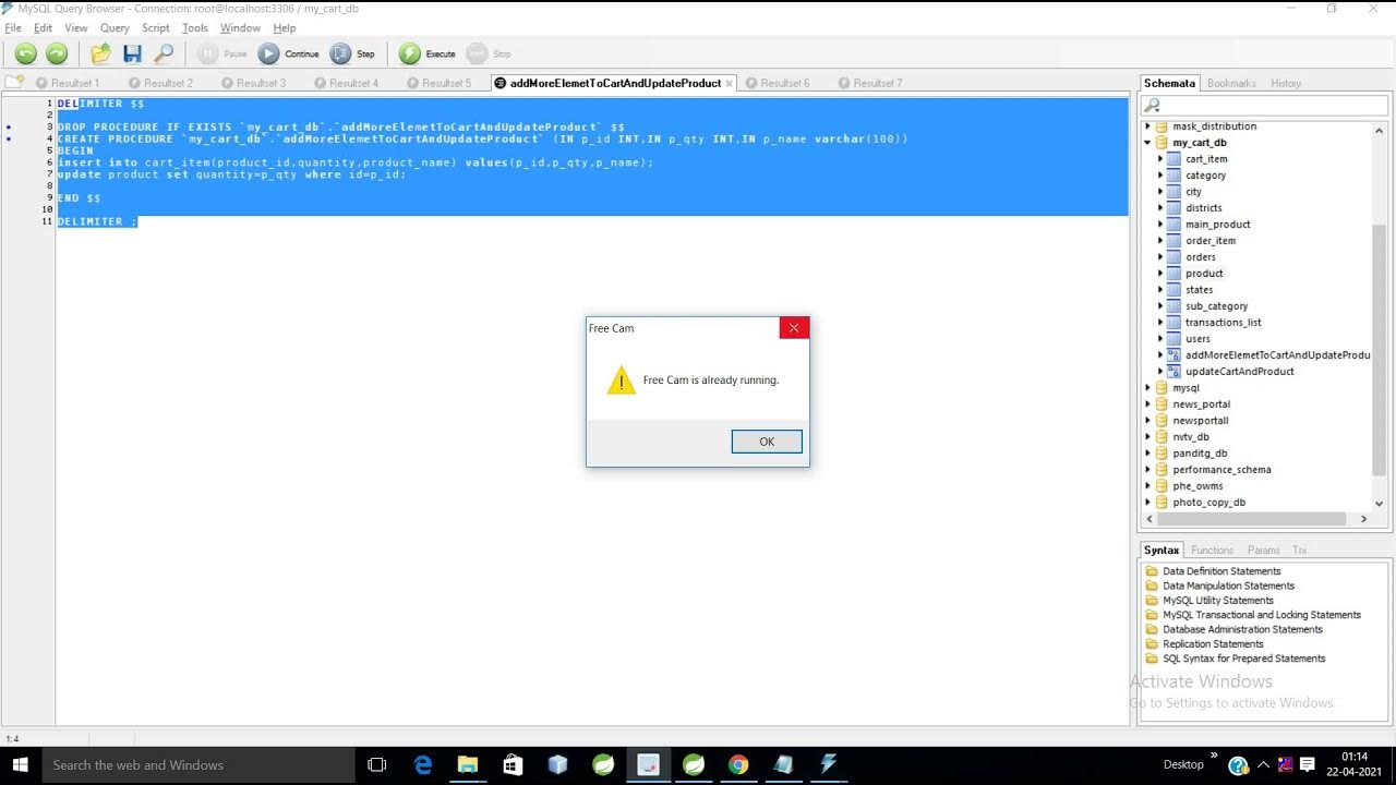 How to create Stored Procedure in MySQL | INSERT | UPDATE | JAVA ...