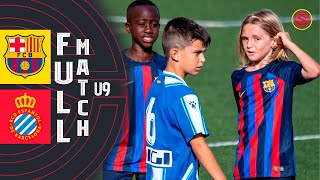 FULL MATCH: FC Barcelona vs RCD Espanyol Benjamín U9 2023