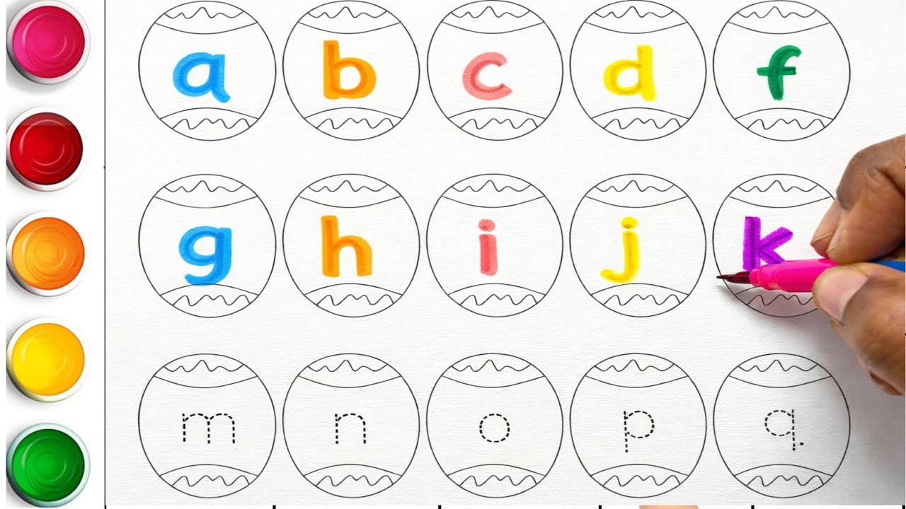 ABCD Alphabet Learning for Kids | Easy A to Z Letter Practice | Kids ...