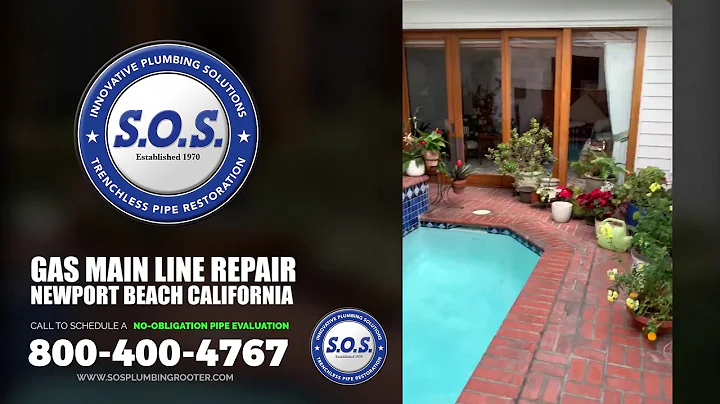 Gas Main Line Repair Newport Beach CA