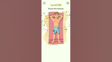 DOP 2 Level 325 | Delete One Part Level 325 Walkthrough Solution Erase The Tattoos