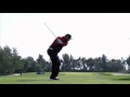 Andrew johnston  slow motion golf swing  iron fairway