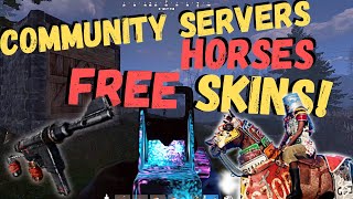 Rust Console Edition: Dev Blog 17 (Horse, Community Servers &amp; FREE Skins)