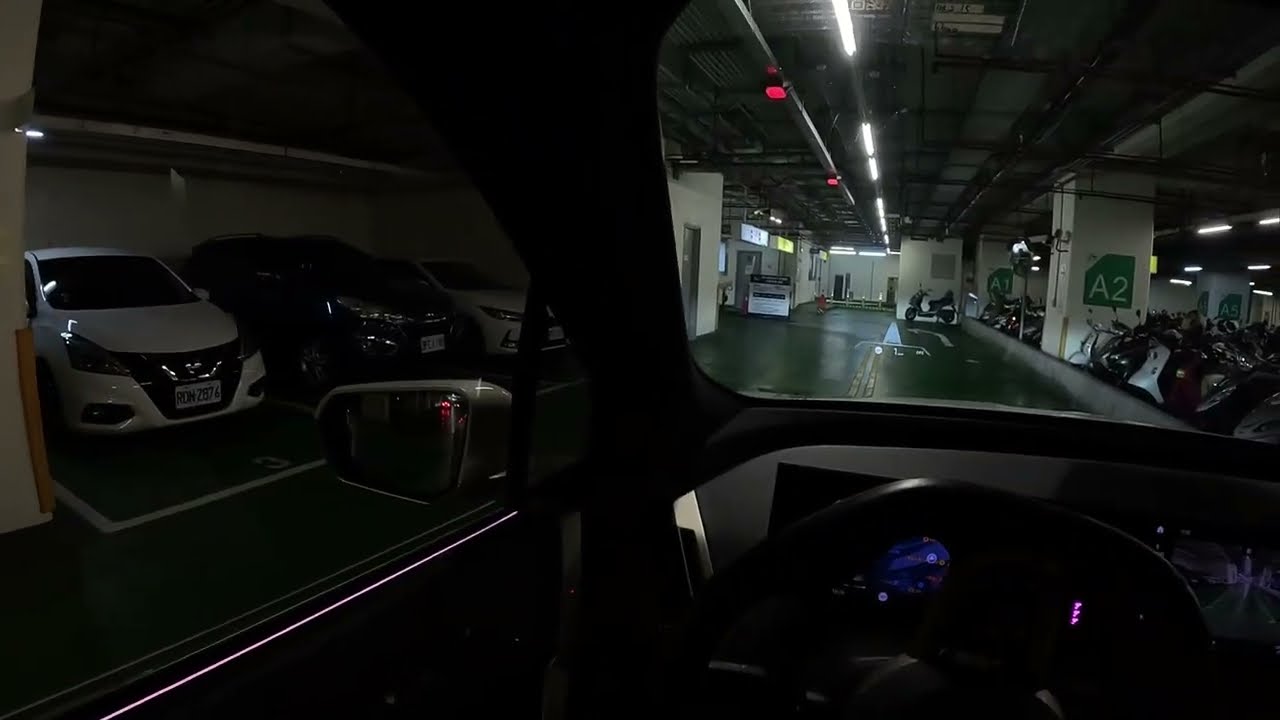 中區台中火車站地下停車場－困難度：★ ★ ★ ★