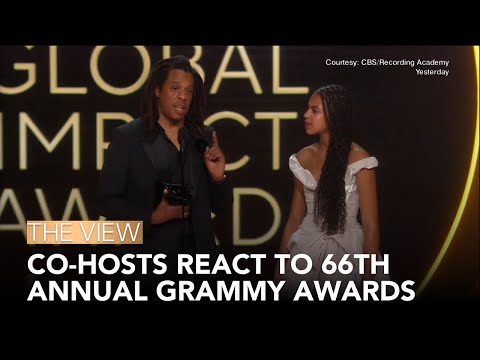 Co-Hosts React To 66th Annual Grammy Awards | The View