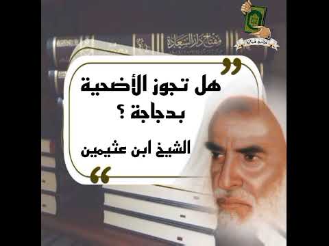 هل تجوز الأضحية بدجاجة الشيخ العلامة ابن عثيمين