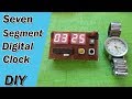 Seven Segment Digital clock using Atmega328/ Arduino by Manmohan pal