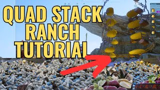 PALWORLD How to make a QUAD STACKER RANCH!