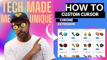 how to change cursor in google chrome | custom cursor chrome