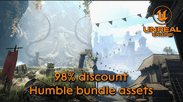 98% discounted assets on Humble bundle for Unreal Engine, november 2022