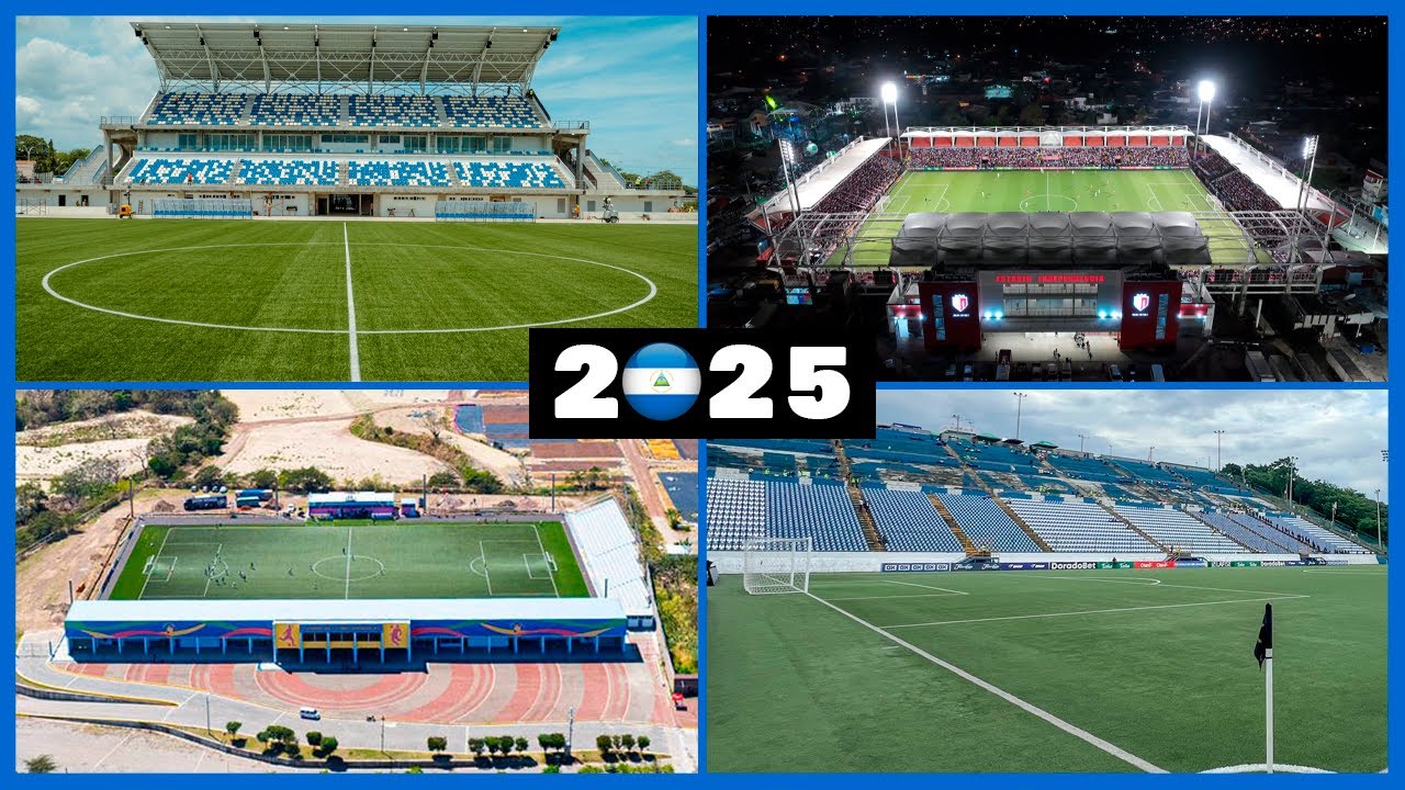 🇳🇮 TOP 10 - MEJORES ESTADIOS DE NICARAGUA (2025) 🇳🇮