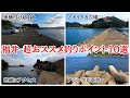【決定版】福井の釣り超厳選ポイント!エギング、車横付け、青物まで、多様な釣りを楽しめるポイントを徹底解説。初心者、ファミリーも大満足な総集編/Fishing spots in Japan Fukui