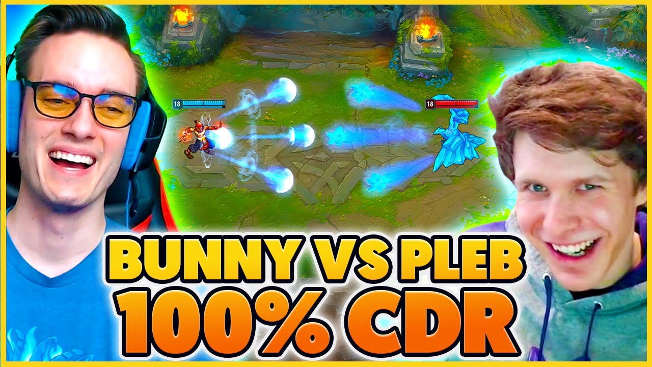 *NEW URF* Pleb and I 1v1 WITH CHEATS!!!!
