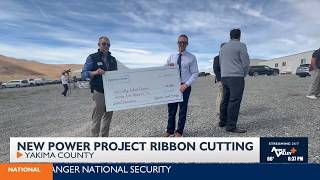 Ostrea Solar project begins generating power using solar panels in Yakima County
