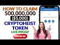 HOW TO CLAIM 500,000,000 CRYPTOHEIST TOKEN IN TRUST WALLET