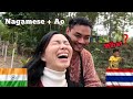 Thai girl speaking only nagameseao in nagaland village for 1 day
