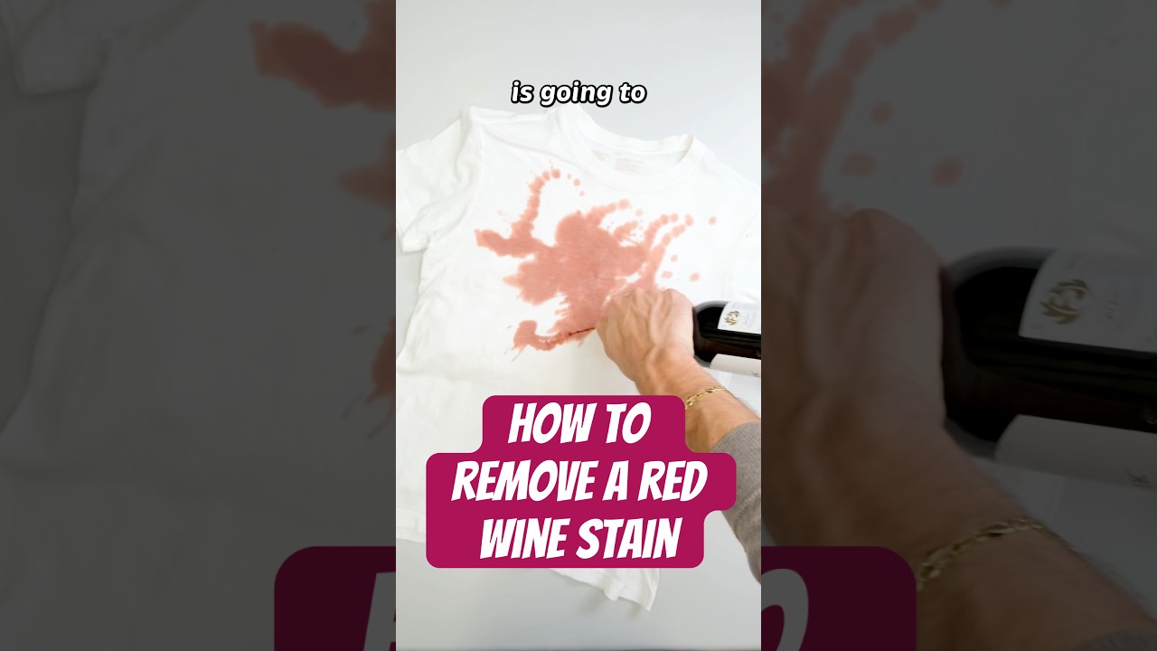 how to get red wine out of a dress shirt The Very Best Way to Remove Red Wine Stains (I Tested 4 Methods!)