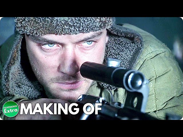 ENEMY AT THE GATES (2001)  Behind the scenes of Jude Law History Movie  (Part1) 