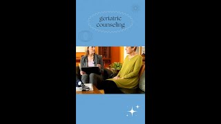 Geriatric Counseling #shorts