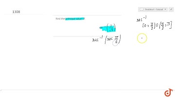 Find the principal value of: `sec^(-1)(2/(sqrt(3)))`...