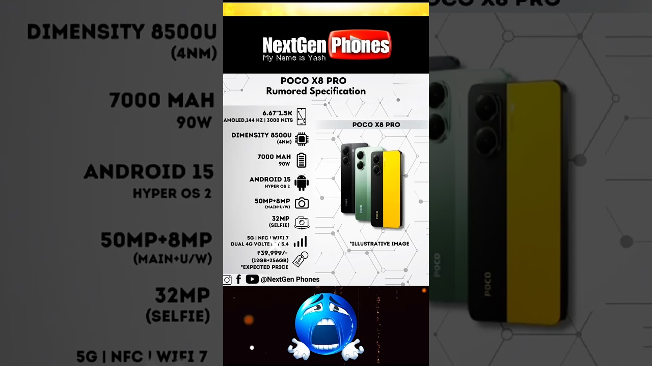 🔥POCO X8 Pro – This BEAST Just Changed Everything!⚡