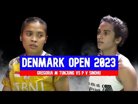 Badminton Denmark Open 2023 - GREGORIA MARISKA TUNJUNG VS P V SINDHU