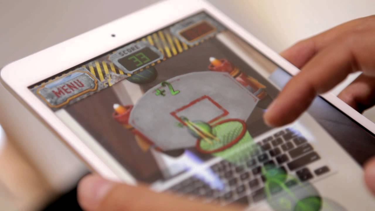 Reality Hoops by Augmented Pixels - YouTube