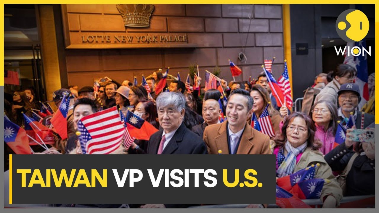 Taiwan Vice President in US: Lai's trip includes two layovers at New ...