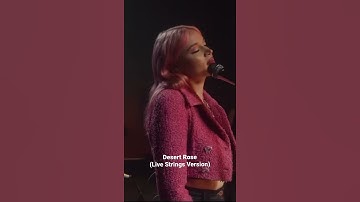 Thumbnail of Forgot that I SING? Desert Rose live for The Recording Academy - out now 🎁