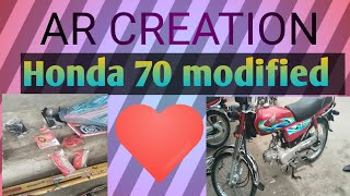 New Look Of My Honda 70cc@ARCREATION-fq5pi cd 70 modified