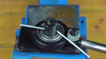 DIY Bender of Steel Nut and Bolt