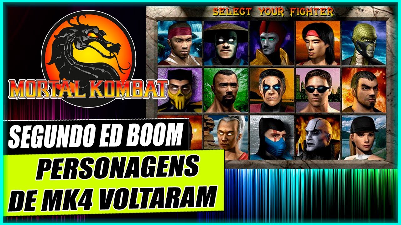 Mortal Kombat 1: Personagens de MK4 que podem voltar