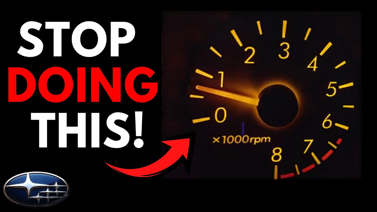 NEVER Start Your Subaru Like THIS (EVER!)