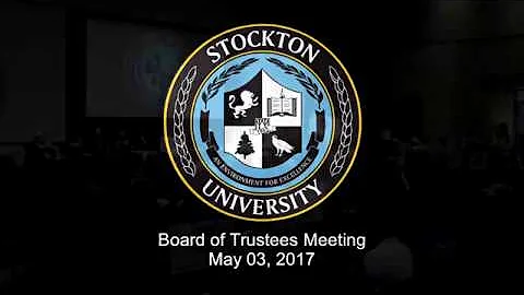 Board of Trustees 3 May 2017