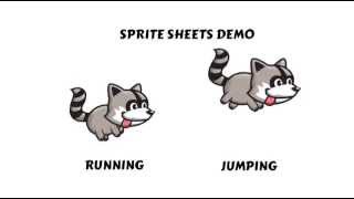 Raccoon Sprite Sheets - Game Character animation demo