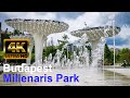 Budapest 4K Walk Millenáris Park Day Tour