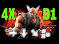 TEKKEN 6 HEIHACHI 4X EWGF D1 LEGENDARY COMBOS