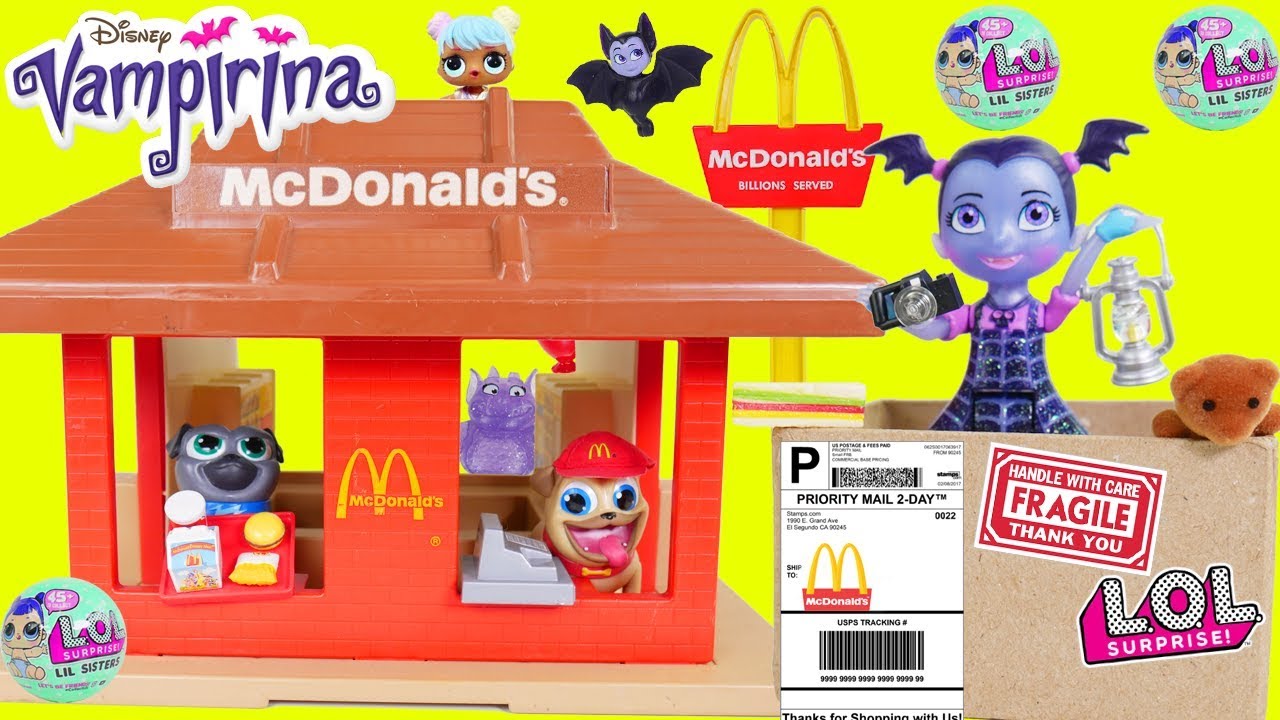 family friendly resorts vampirina mailed herself to McDonalds drive thru