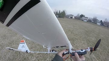 Eflite Slow Ultra Stick Day After Maiden Flight6 ends with a CRASH!  Debrief and review after!