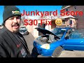 Junkyard run!!! Replace taillight and seat belts on the $350 Copart Kia Rio