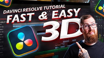 Create a DOPE 3D EFFECT in DaVinci Resolve 17! | Easy DaVinci Resolve Tutorial for Beginners