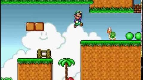 Platforming Land (Super Mario Flash Ver.E Custom Level) Walkthrough