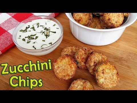 Air Fryer Zucchini Chips - Easy Air Fryer Recipe