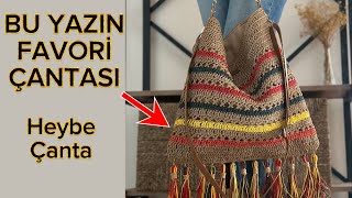 KAĞIT İPTEN HEYBE ÇANTA YAPIMI #canta #bag #handmadebag #heybeçanta #kağıtipçanta