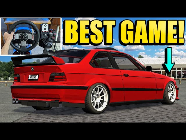 BEST Drift Game for LOW END PC With Steering Wheel! 