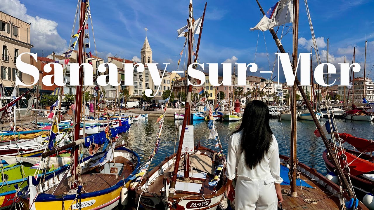 Sanary market, French Riviera local life & a charming stay | South of France vlog
