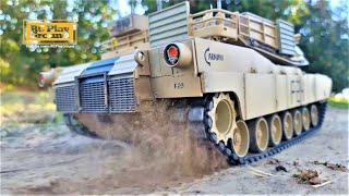 RC TANK HengLong M1A2 Abrams Off-Road Ride BMG