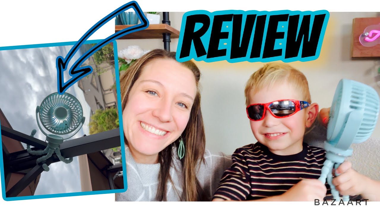 Portable fan with light YouTube