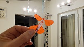 PARBOI 412 3D printed rubber band powered butterfly by tigermcho