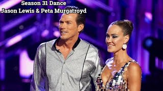 Season 31 Dance: Jason Lewis \& Peta Murgatroyd
